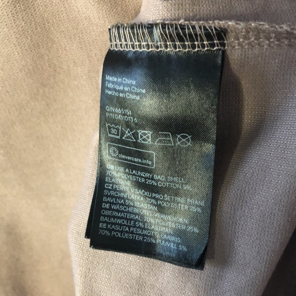 Brown long sleeve top, longer in the back - Picture 5 of 9